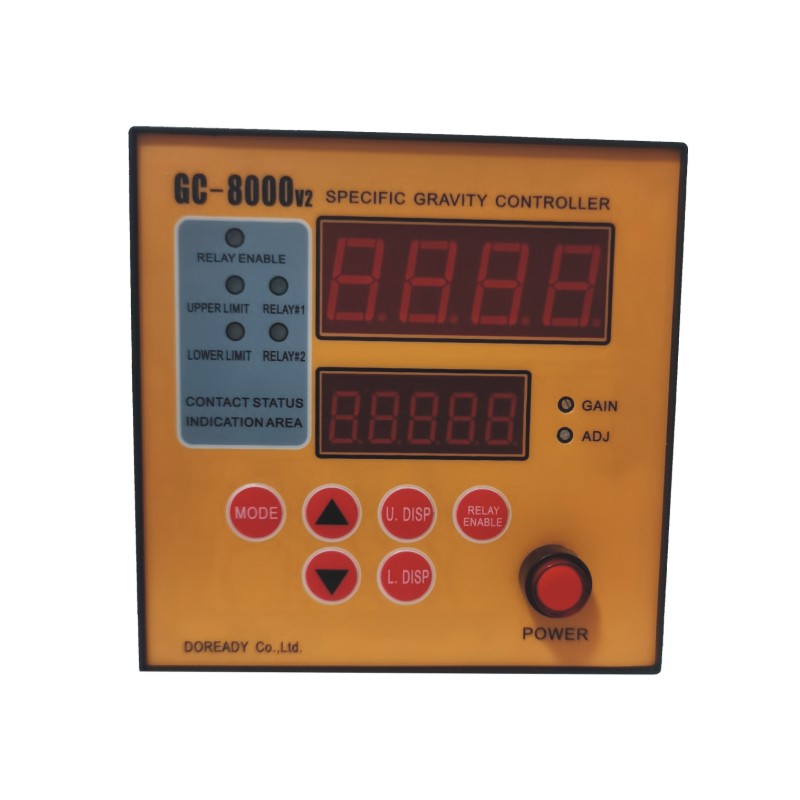 GC-8000v2 主机正面面板